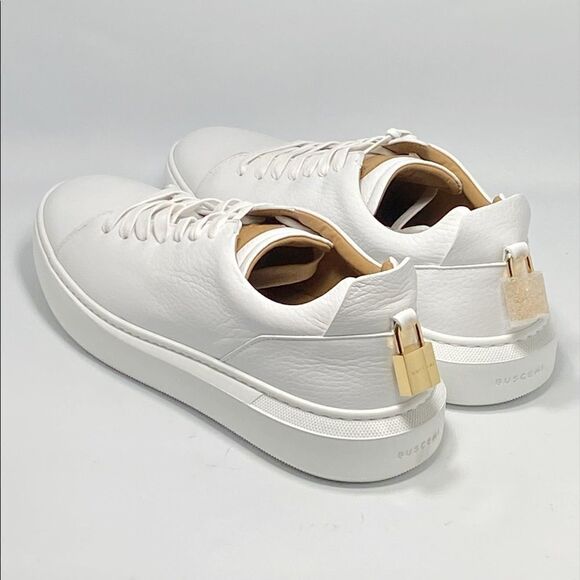 BUSCEMI Low-Top Padlock Sneakers size 41 - Picture 1 of 12